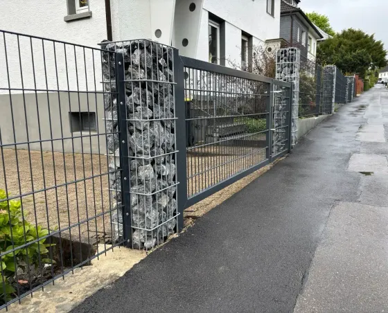 Gabionen und Steinzäune in Hannover - fachgerechte Ausführung vor Ort